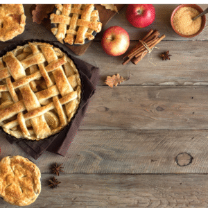 Pies and apples