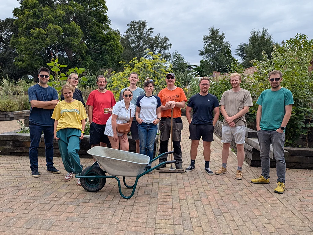Corporate Volunteering at Hope Farm Community Garden, Hawkhurst