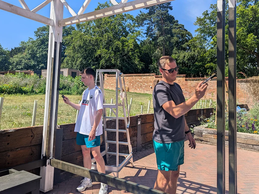 Corporate Volunteering at Hope Farm Community Garden, Hawkhurst