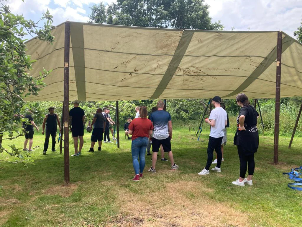 Corporate Volunteering at Hope Farm Community Garden, Hawkhurst