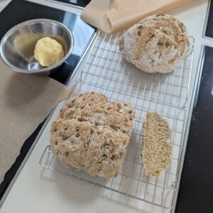 Soda bread - square